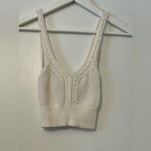 Me to We White Crop Top